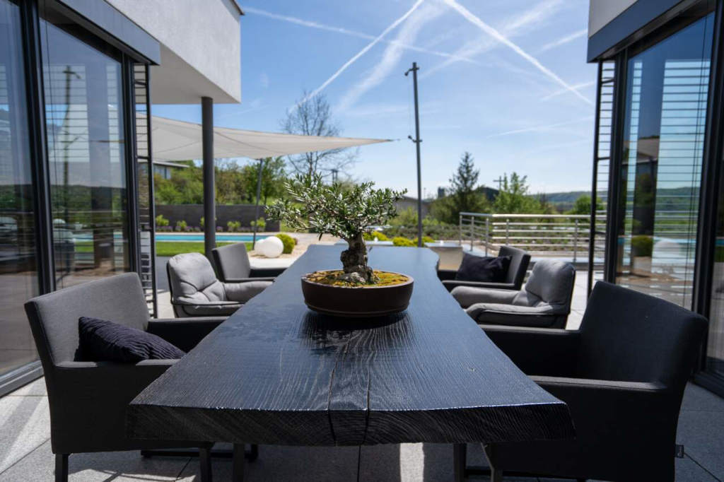 Geköhlter Eichentisch