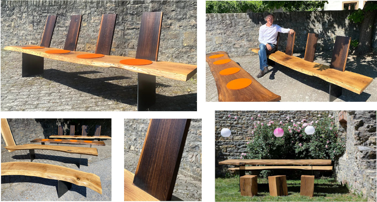 Eiche Sitzbänke & mehr