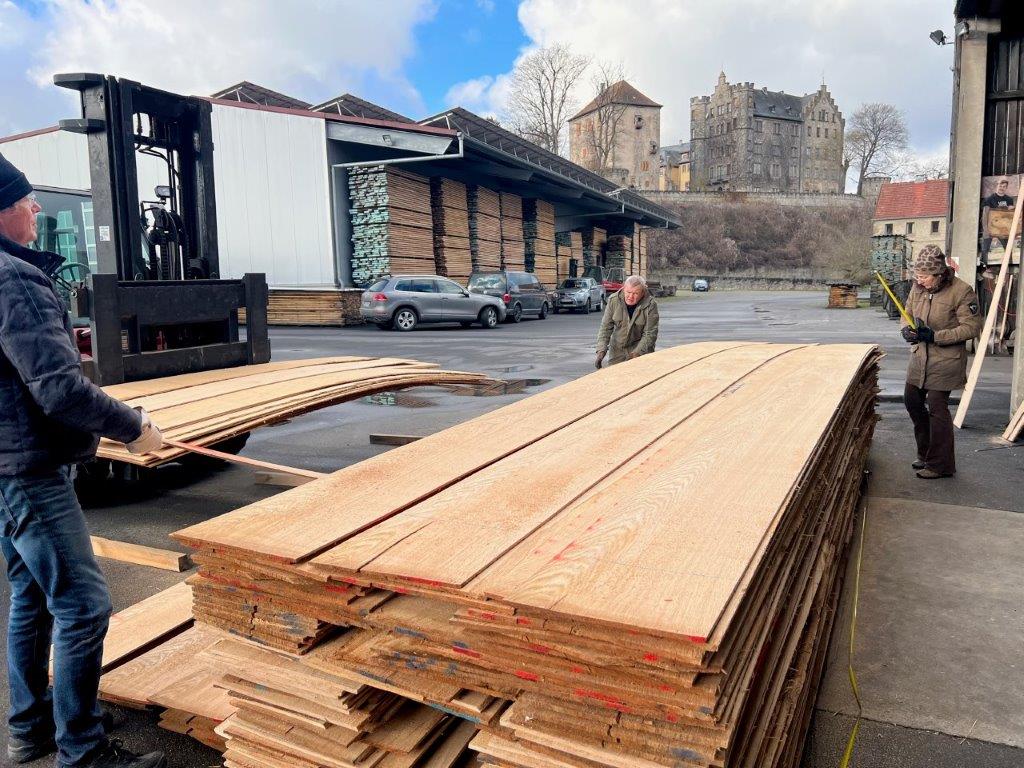 Eiche Flader Schnitt