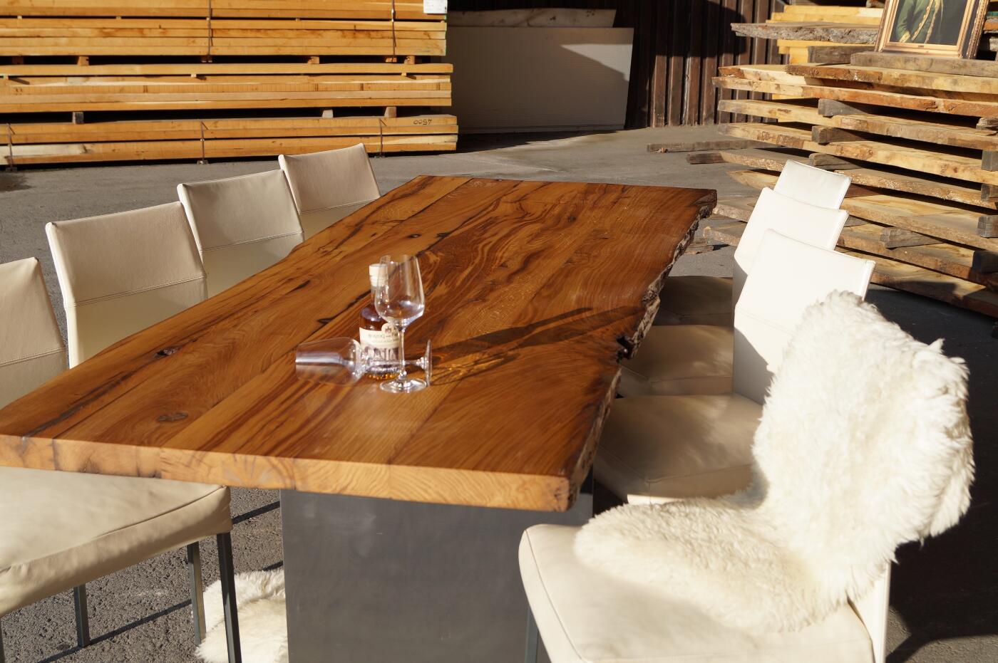 Alte Eichen Tischplatte