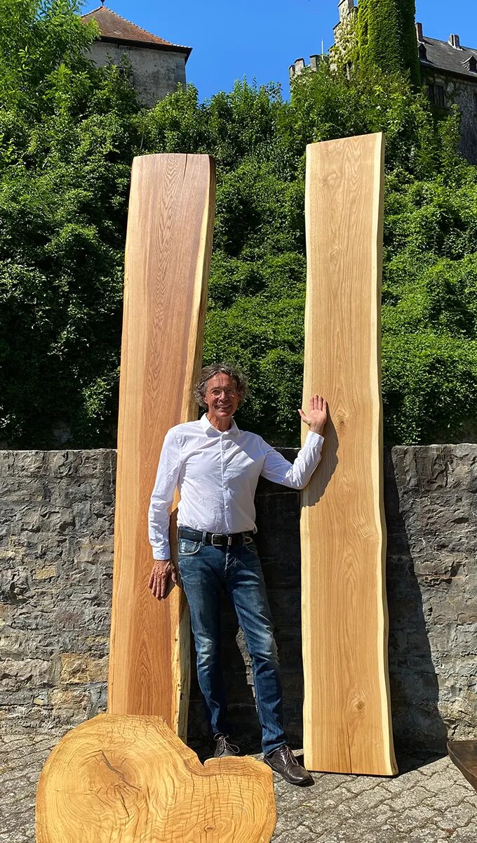 Eichenbänke Hugo Kämpf