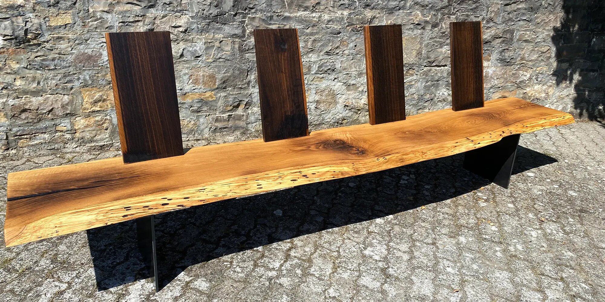 Oak bench