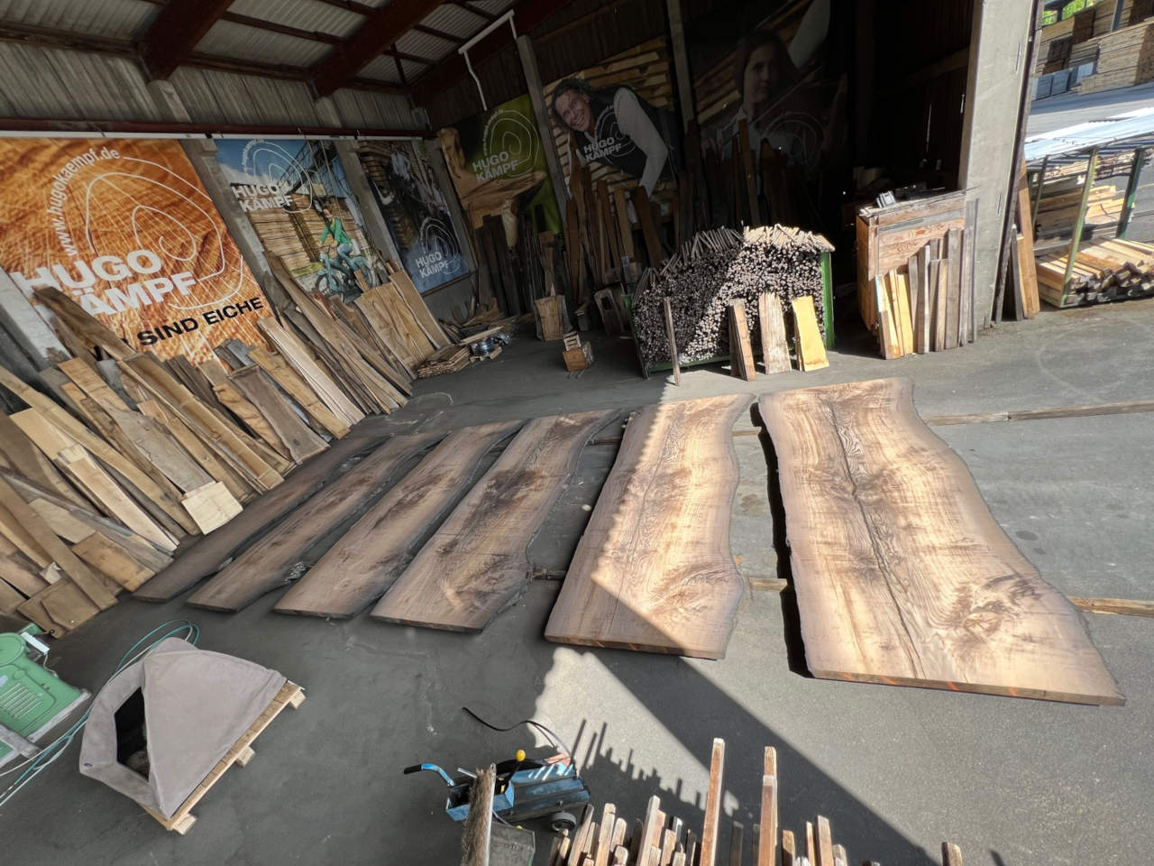 Mooreiche - verarbeitet