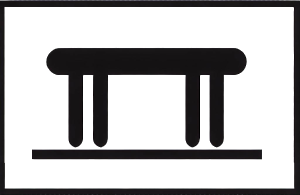 Tisch Mindestabstände