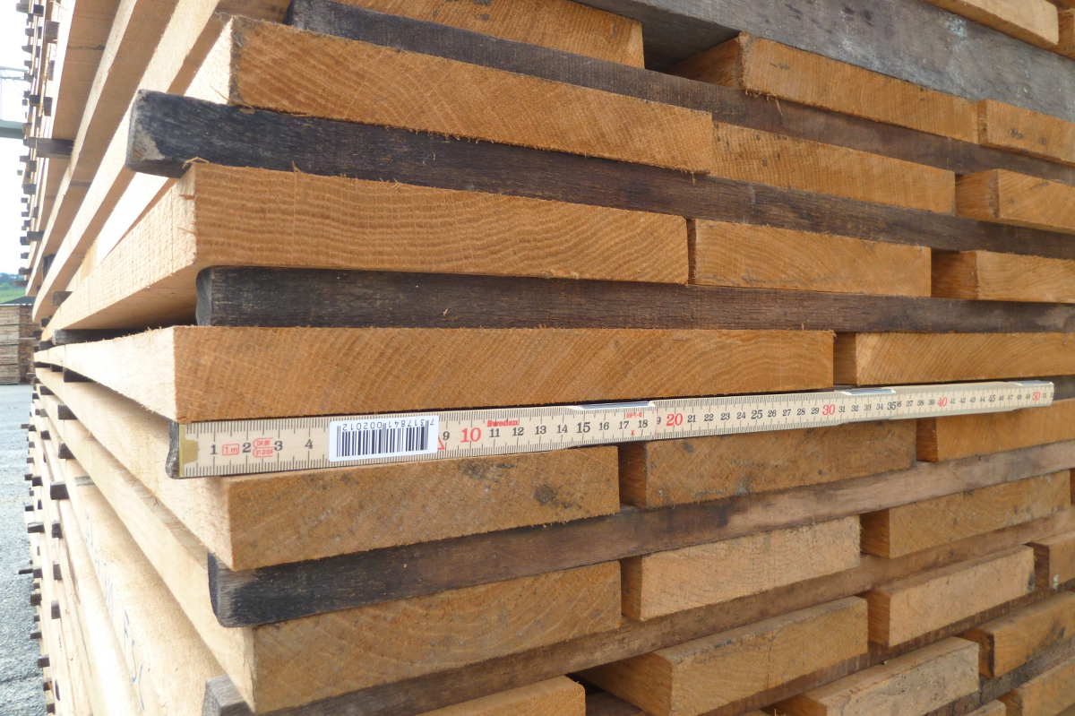 oak boards parallel edged 27 mm